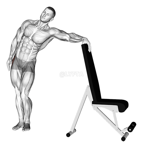 Stående Hip Out Adductor Stretch demonstration