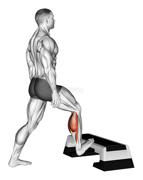 Nan seasamh Toe Up Achilles Stretch demonstration