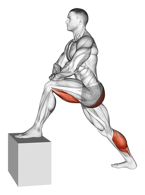 Standing Hip Flexor Stretch demonstration