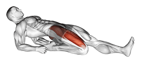 Single Lean Back Quadriceps Stretch demonstration