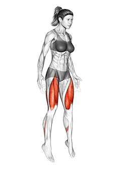 Salto squat demonstration