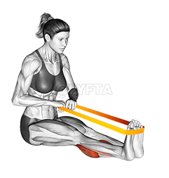 Thumbnail for the video of exercise: ପ୍ରତିରୋଧ ବ୍ୟାଣ୍ଡ ବାଛୁରୀ ବୃଦ୍ଧି |