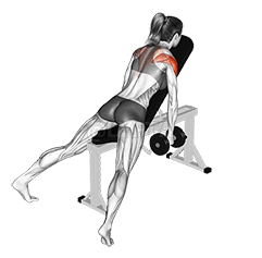 Dumbbell Incline kɔfɛ Fly demonstration