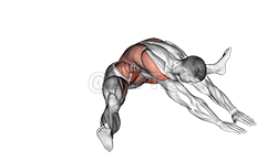 Thumbnail for the video of exercise: Roll overs into V sits