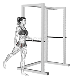 Balançoires de jambe arrière et avant demonstration