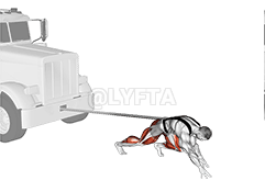 StrongMan Truck Pull demonstration