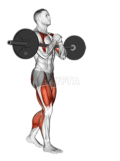 Portage d'haltères Zercher demonstration