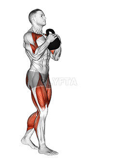 Transporte de copa de pesas rusas demonstration