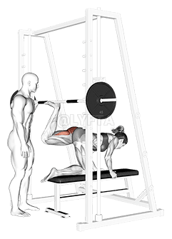 Smith kniender Tritt von hinten demonstration