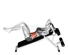 کرانچ معکوس پای خم شده را رد کنید demonstration