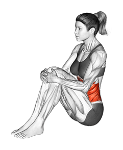 Stretch addominali demonstration