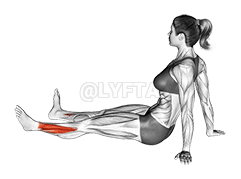 Rotationsdehnung der Füße und Knöchel demonstration