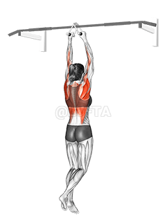 Chin ups demonstration