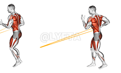 Lón Léim Banna Friotaíocht le Rae Lámh Aonair demonstration