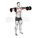 Dumbbell Poliquin Lateral tsa demonstration