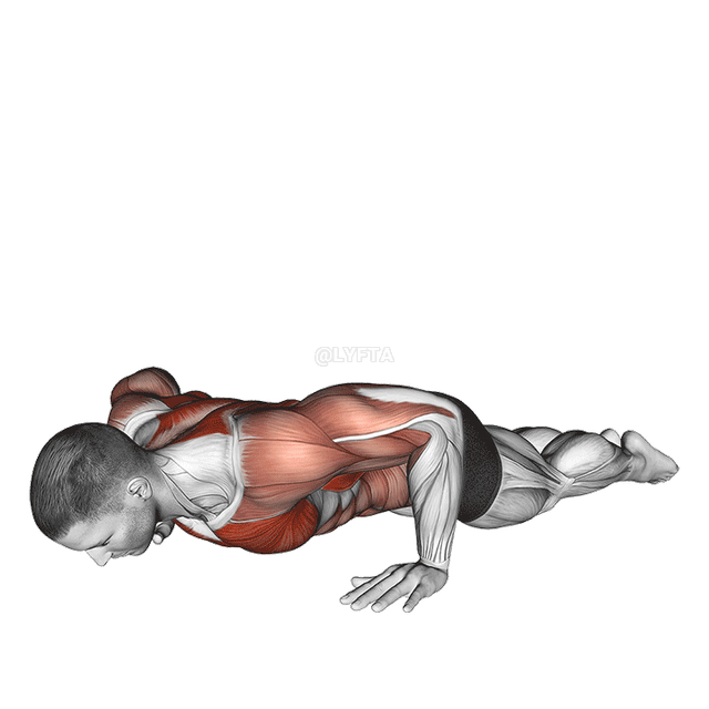 Linha de flexão de joelhos com peso corporal demonstration