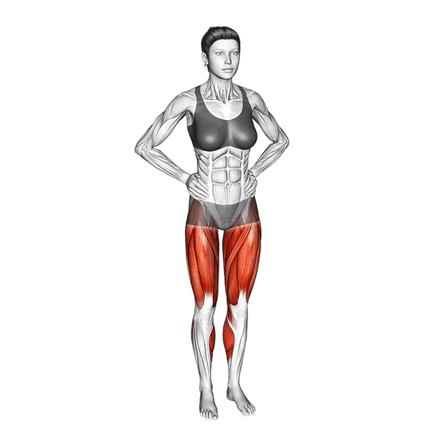 Estiramiento de rodilla en círculos demonstration