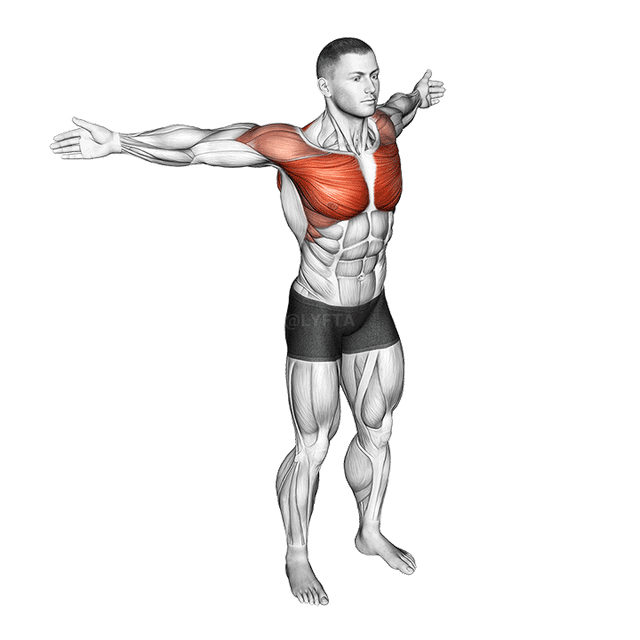 Údery na zádech Wrap Arround Stretch demonstration