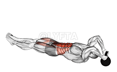 Reverse Crunch to Dead Bug demonstration