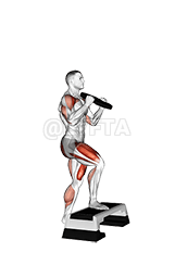 Thumbnail for the video of exercise: Претеглена режийна преса Step Up