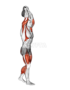 Kettlebell Overhead Carry demonstration
