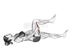 Растяжка подколенных сухожилий demonstration