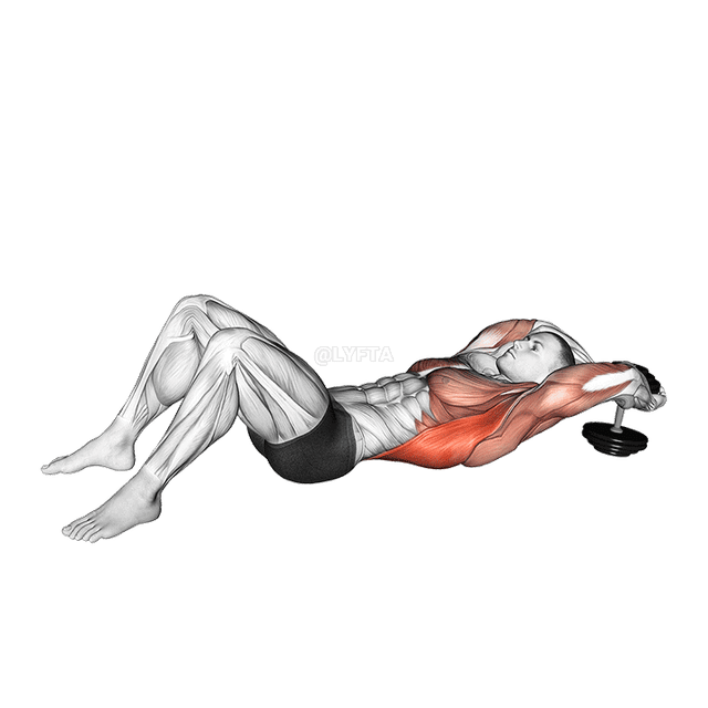 Jersey con mancuernas en el suelo demonstration