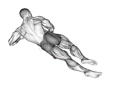 لفة الكرة المتسعة الجانبية demonstration