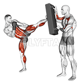 Hook Kick Kickboxing demonstration