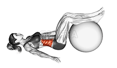 Bent-knee Lying Twist demonstration