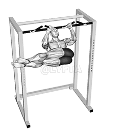 Hanging Straight Twisting Leg Hip Raise demonstration