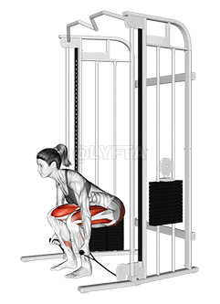 Mrtvi dvig s kablom demonstration