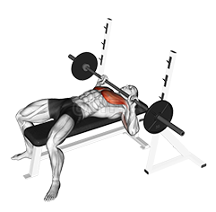 Barbell Guillotine Bench Press
