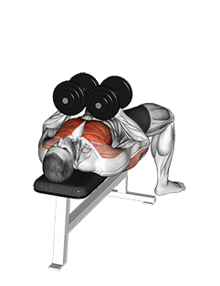 Dumbbell Squeeze Bench Press