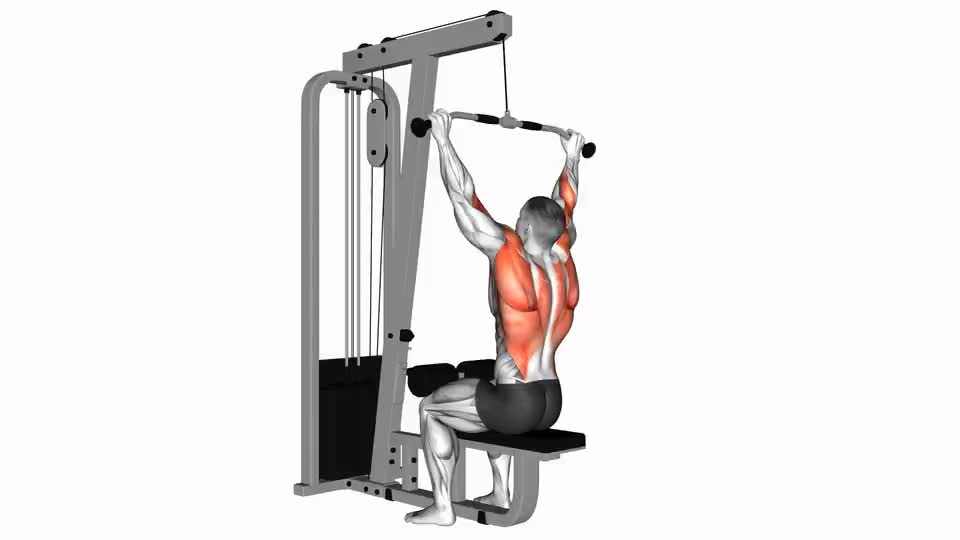 Image of Cable Bar Lateral Pulldown