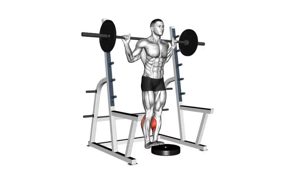 Image of Barbell Standing Calf Raise