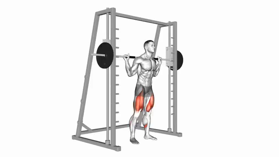 Image of Smith Low Bar Squat