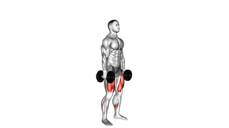 Image of Dumbbell Jumping Squat