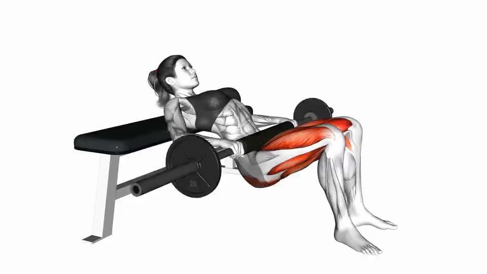 Barbell Hip Thrust, Exercise Videos & Guides