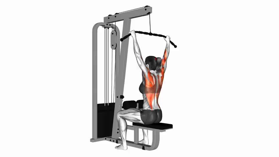 Image of Cable Wide-Grip Lat Pulldown 