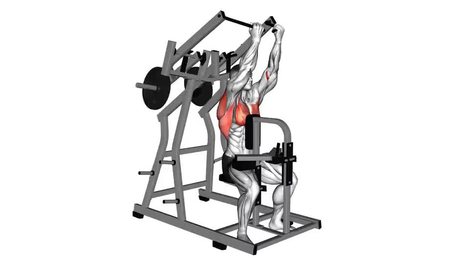 Image of Lever Reverse grip Lateral Pulldown 