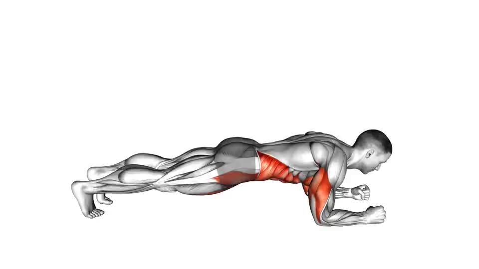 Image of Elbow Up and Down Dynamic Plank