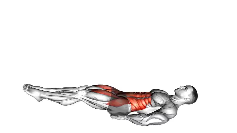 Image of Dvig kolkov v ležečem položaju na tleh