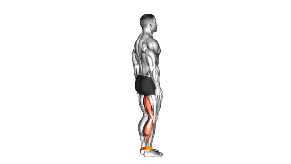 Image of Resistance Band Leg Curl 